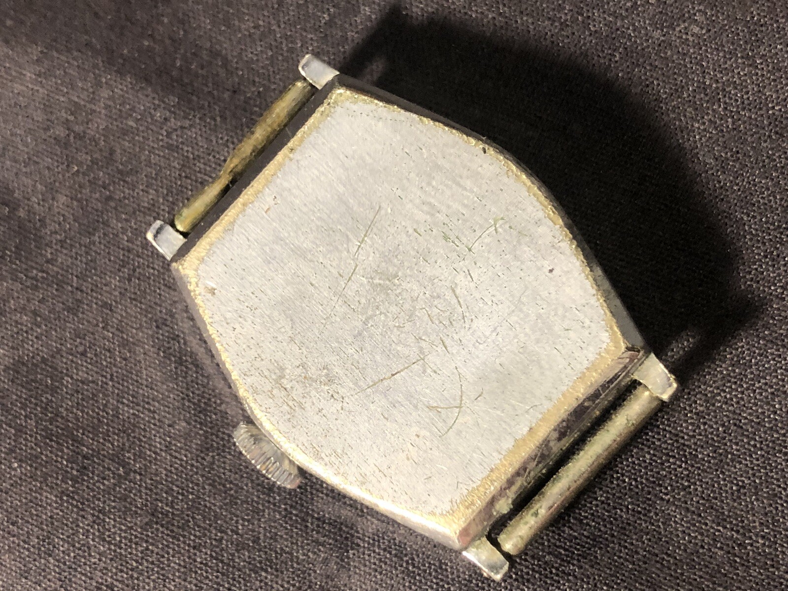 Vintage Art Deco Lady Elgin Tank Watch 15 Jewels Mechanical Repair/Parts