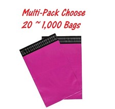 20~1000 Bags 10x13 Pink Poly Envelopes Mailers Shipping Case Quality 100% Bst 