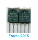 1 Pair 2SA1695 2SC4468 A1695 C4468 TO-3P
