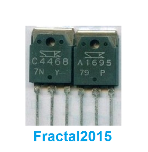 1 Paire 2SA1695 2SC4468 A1695 C4468 TO-3P | eBay
