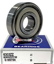 NSK 6303 ZZ CM DEEP GROOVE BALL BEARING METAL SHIELDED 17x47x14mm