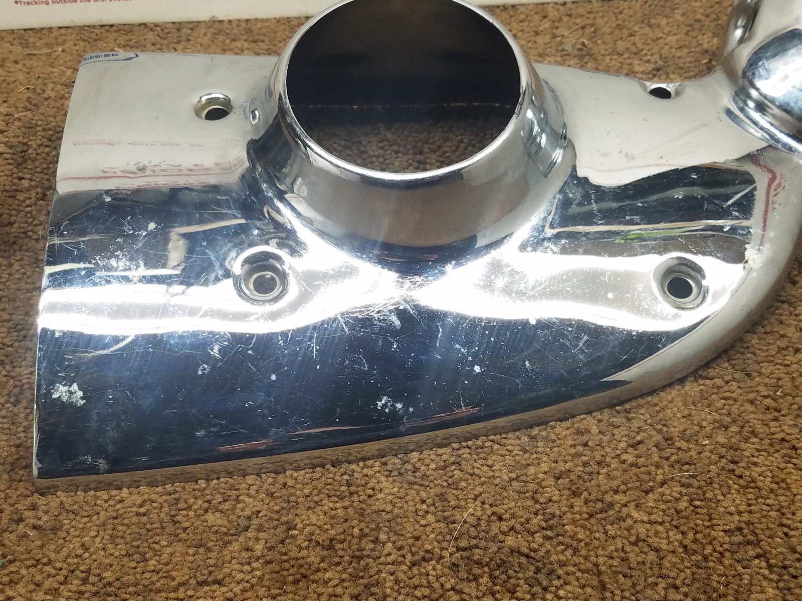 Chrome Cam Cover Case Chest Trim Dress Up Harley Sportster Evo 84