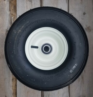Complete UNIVERSAL TEDDER TIRE  - 15X6.00X6 OFF SET RIM