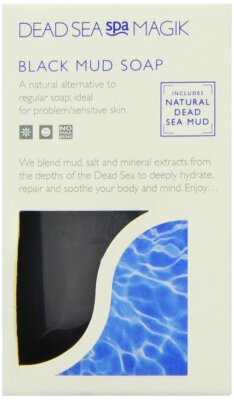 Dead Sea Spa Magik Black Mud Seife 100g - 2er Pack