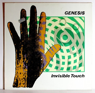 GENESIS  ''Invisible Touch''  VINYL  LP (1986)  [EX / NM]   gereinigt