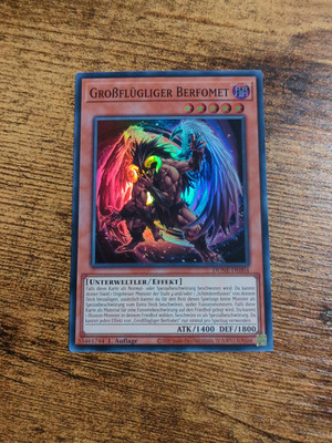 Yu-Gi-Oh! Großflügliger Berfomet DUNE-DE004 Super Rare 1.Auflage NM