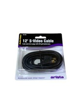 S Video Cable 12 Feet Gold Plates Brand New 