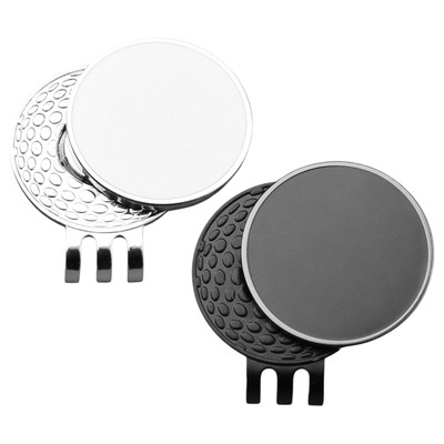 1Pcs Golf Ball Marker With Magnetic Hat Clip