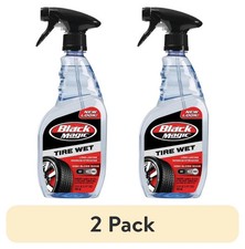 Black Magic Tire Wet 23 oz. Tire Shine Lasts Up to 4 Weeks - BM23 (2 pack)