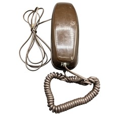    VTG RadioShack Brown Corded Landline Phone Retro 80s/90s Desk Home Office Core