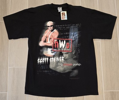 NWT Scott Steiner Big Poppa Pump Shirt NWO Run With Pac! XL WCW