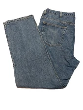 Men’s Blue Jeans  40”x32” Bootcut Plain Pockets