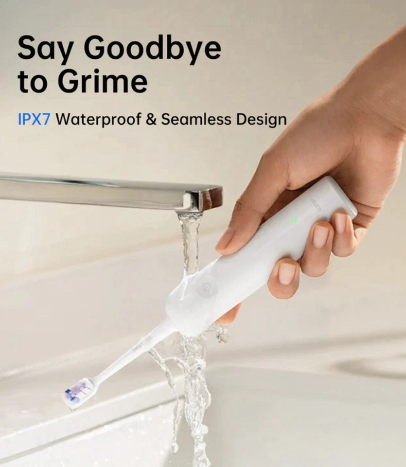 Escova de dentes elétrica Laifen Wave, oscilação e vibração sônica (nova/selada) - Imagem 2 de 4