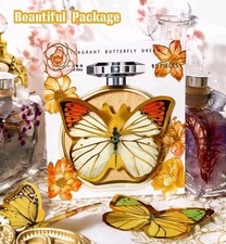 79-Piece Large Vintage Style Gold Foil Butterfly Scrapbook Sticker Pack