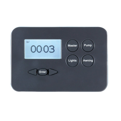 Denver Digital Control Panel Surround C-Line grau Wohnwagen Wohnmobil CP170910