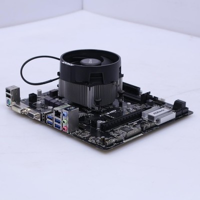 Asrock A320M-HDV AMD Ryzen 5 1600 1st Gen DDR4 Motherboard w/ IO Shield