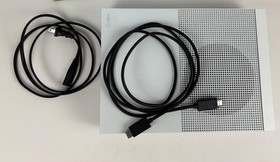 Microsoft Xbox One S 1TB All-Digital Edition Console - White - w/ Cords - READ