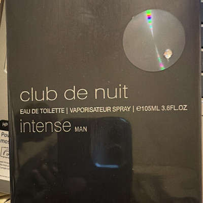 Armaf Club de Nuit Intense Man Eau de Toilette Spray, 3.6 fl oz Regular