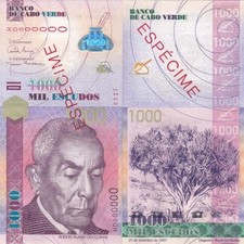 Cape Verde / Cabo Verde - 1000 Escudos 2007 UNC P. 70s - Specimen Lemberg-Zp