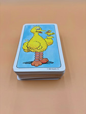 Vintage 1986 Muppet Sesame Street Flash Card Lot of 100 Big Bird Bert Ernie