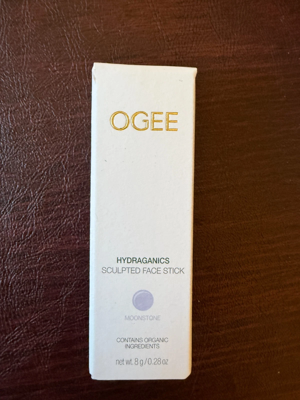 OGEE Sculpted Face Stick Glow Contour Organic Clean Full Sz 8g Moonstone NEW NIB