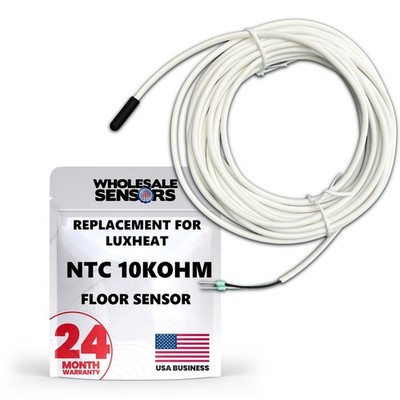 LuxHeat Replacement Temperature Floor Sensor for Radiant Under Floor Heating