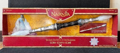 Zizzle Chronicles Of Narnia The Lion Witch Wardrobe White Witch s Wand 2004 MISB