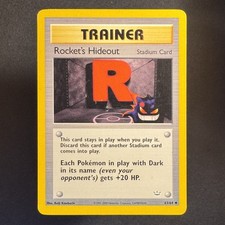 Rocket's Hideout - 63/64 - Neo Revelation - Pokemon - Uncommon - Played on eBay