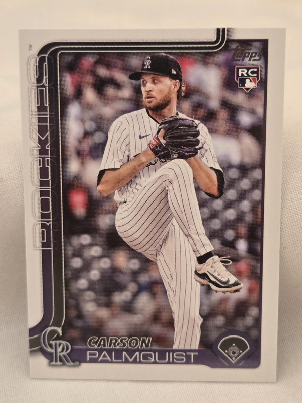 2025 Topps Update Series - Carson Palmquist #US321 (RC)