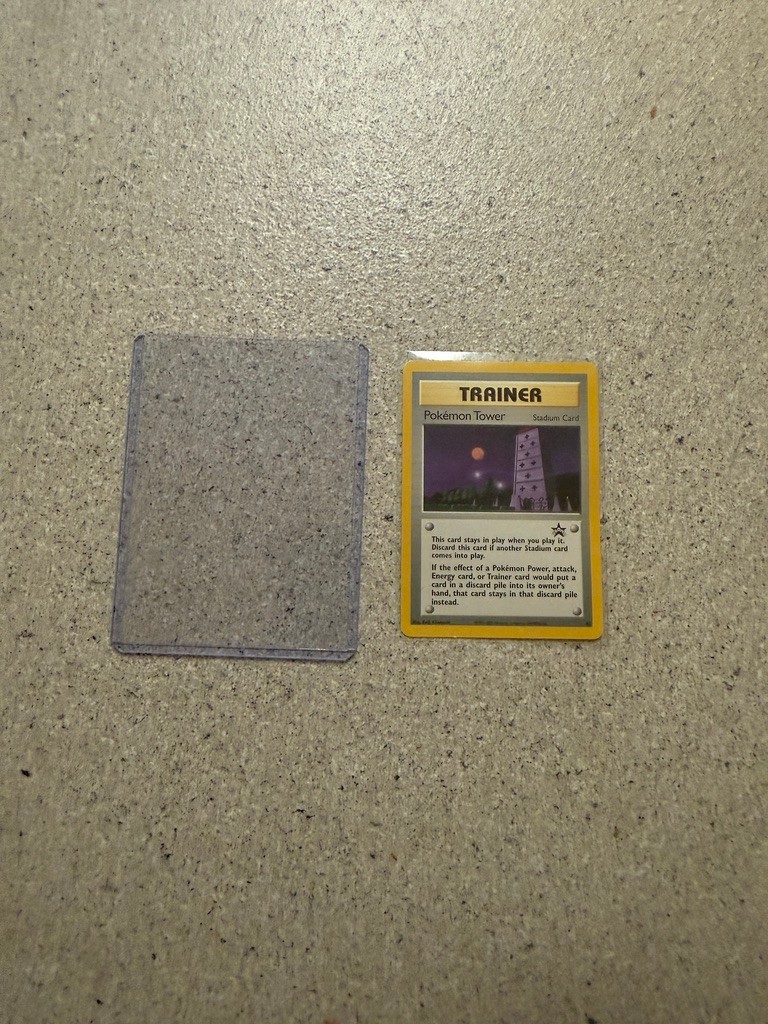 Pokémon Tower - #42 WOTC Black Star Promo - Pokémon TCG - 2000. MP