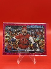 2024 Topps Chrome - Willson Contreras #234 Magenta Speckle Refractor /350