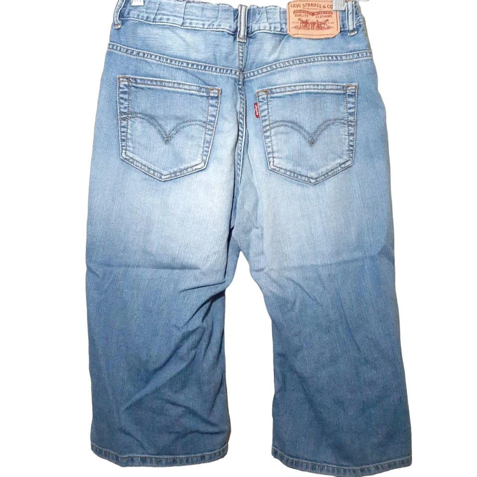 Levi's Red Tab girls capri size 24" blue jean denim - Image 2 of 4