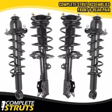 Front & Rear Quick Complete Struts & Coil Springs for 2014-2019 Toyota Corolla