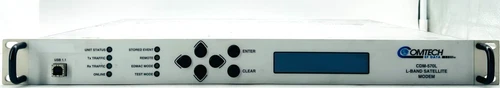 COMTECH CDM-570L L-BAND SATELLITE MODEM w/ 02-04-11-12-13-14-15-16-18-19-20-21