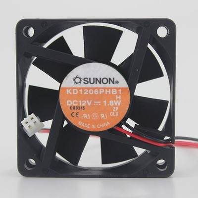 1pcs New   KD1206PHB1 12V 1.8W 2-Wire server chassis fan #vn