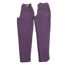 Scrubstar Lavender Bundle Pull on Stretch Cargo Scrub/Pants Size XS