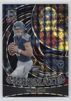 2023 Panini Spectra Chromatic Interstellar Prizm 29/50 Will Levis Rookie RC 2l4