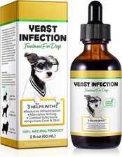 Natural Yeast Infection Treatment for Dogs, Dog Allergy Relief, Skin Itch Relief