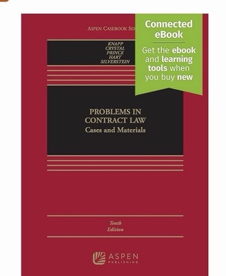 Aspen Casebook Ser.: Problems in Contract Law : Cases and Materials...