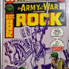 DC Comics Our Army at War #247 Sgt. Rock Joe Kubert Bronze Age War Comic Book