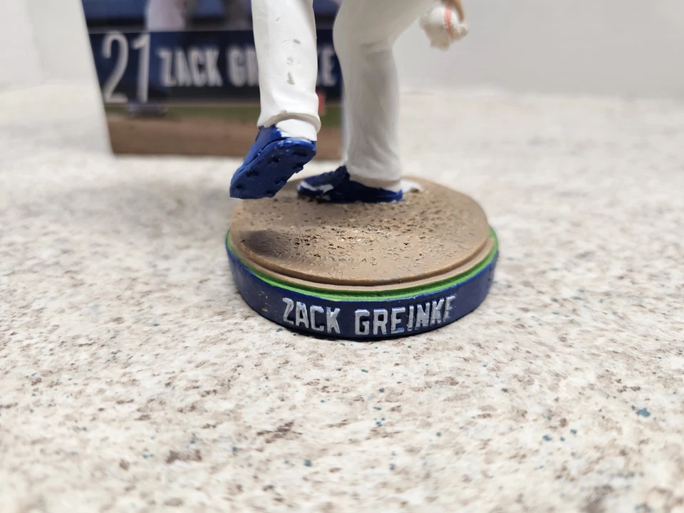 Zack Greinke Los Angeles Dodgers MLB 2014 SGA Bobblehead NIB - Image 3 of 4