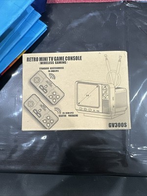 Mini Vintage Retro TV Game Console Wireless Gaming Gv300s