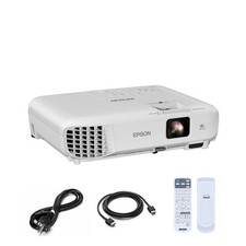 Produktbild - Epson EB-W05 Beamer WXGA 3300 ANSI HDMI 1500h geprüft + NEUES HDMI Kabel & FB.