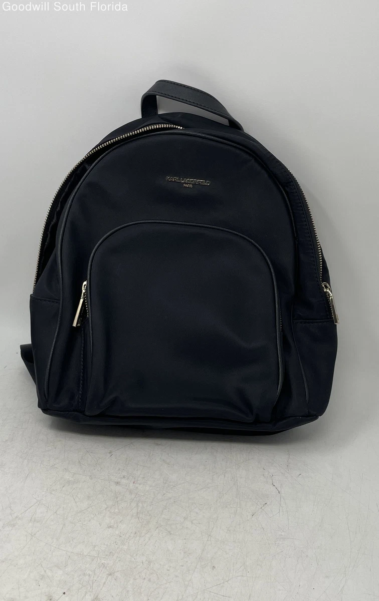 Karl Lagerfeld Backpack Black Bags & Handbags for Women for  display picture 3