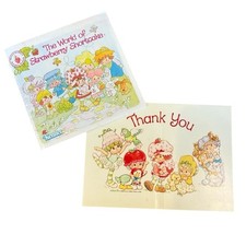 VTG 1980s STRAWBERRY SHORTCAKE Kenner Product Brochure Catalog  Postcard