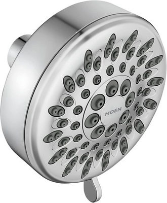 #ad #ad Moen Ignite Chrome Five function Shower Head With 2.5 GPM High Pressure Spray 2 $28.70
