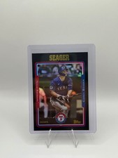2025 Topps Archives Corey Seager Black Foil SP #269 Texas Rangers