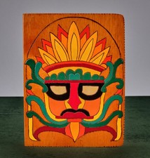 Ganz selten! Vintage Adressbuch Indianer Kunst Latin- S&uuml;damerika B&uuml;robedarf