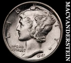1941-D Silver Mercury Dime-Choice Gem Brilliant Unc +++ FSB No Reserve #G7516