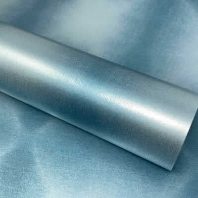 Geometrische 3D Schimmer Effekt Feature Tapete - BLAU BRONZE LILA GRÜN SILBER